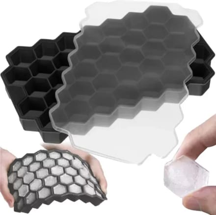 Ruhhy Siliconen IJsblokjesvorm - Gemakkelijk IJsblokjes Maken