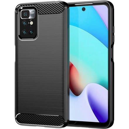 Just in Case Redmi 10 2022 Stevig Hoesje Zwart