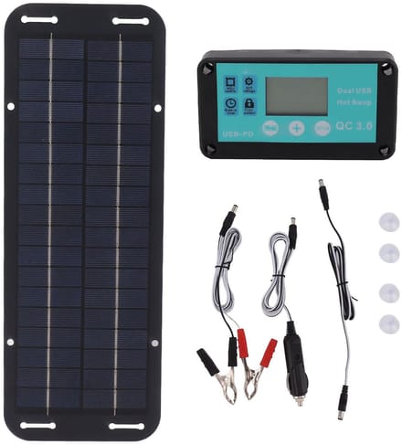 Allecto - Zonnepaneel - Waterdichte Mppt Controller - Ideaal voor Rv