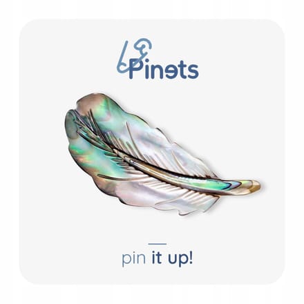 PINETS Brosche Veer Paremoer - Stijlvolle Dames Accessoire