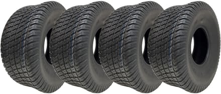 set van 4 - 20x8.00-8 4-laags Multi Turf grasband - grasmaaierband 20 800 8 zitmaaier