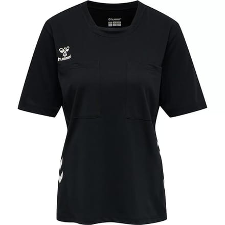 Hummel Referee Chevron SS Jersey Dames - sportshirts - zwart - Vrouwen