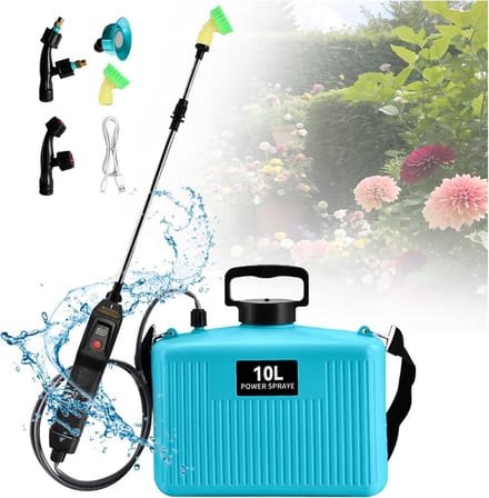 Solidchoice - Elektrische Tuinspuiter 10L met USB Oplaadbare Handgreep