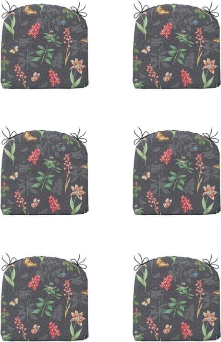 Madison - Zitkussen - Universeel - 6st - 46x48cm - Clea Grey - Grijs