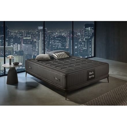 Pocketveren Matras Black Spring Royal, 30cm, 90x200cm - Moonia