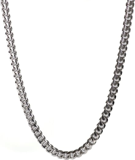 Marenca zilveren Cubaanse schakel heren ketting (60cm)