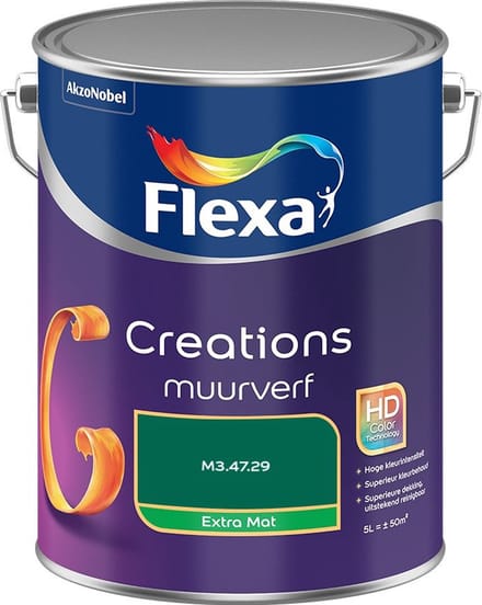 Flexa - Creations Muurverf Extra Mat - M3.47.29 - Mengverf - 5 L