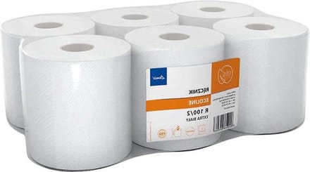 Papieren handdoeken wit 6 stuks - Laminx Hla-Remak-100 Ellis EcoLine