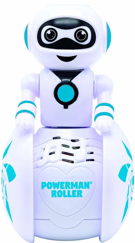 POWERMAN® Roller - Robot à une roue parfaitement équilibré avec effets sonores et lumineux