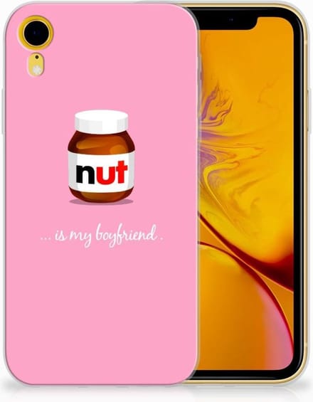Apple iPhone Xr Siliconen Case Nut Boyfriend