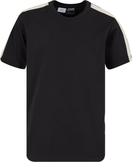 Urban Classics - Tennis Core Kinder Tshirt - Kids 146/152 - Zwart