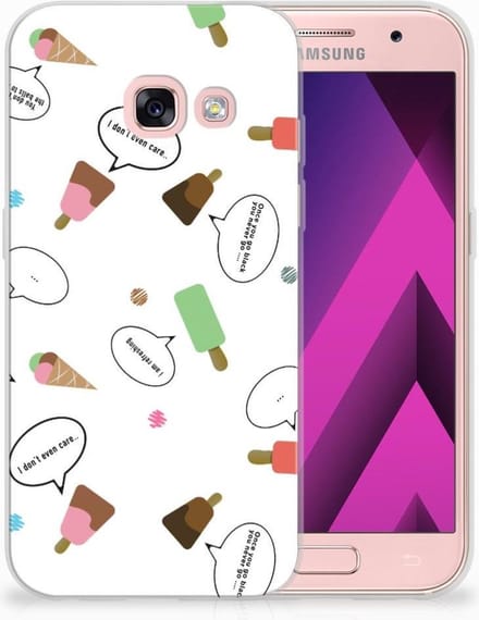 Samsung Galaxy A3 2017 Siliconen Case IJsjes