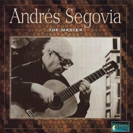 CD SEGOVIA, ANDR - Master  CO3544 Classic Options 2004 Europa Klassiek Gebruikt brown