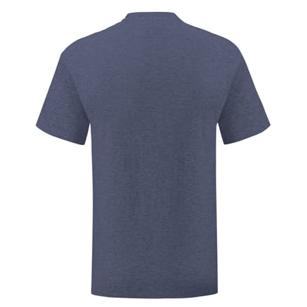 Fruit of the Loom Heren Iconic 150 Heather T-Shirt (Heide-Marine)