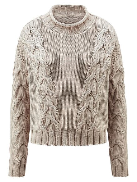 Trui Van Peter Hahn beige