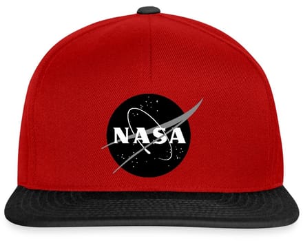 NASA zwart-wit klassiek logo Snapback cap