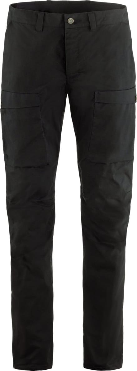 Fjällräven Abisko Hybrid Trail Afritsbroek - Heren Wandelbroek - Black