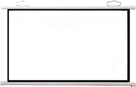 Projectiescherm - Beamerdoek Handmatig - Films Kijken - Matwit Materiaal - 50 inch - Wit