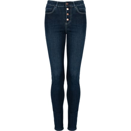 Guess Jeans Skinny High Vrouw blauw