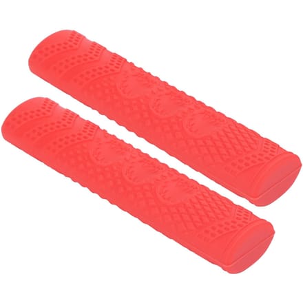 Manchon de poignée de frein antidérapant en silicone pour vélo universel, protection de levier de frein à main(rouge ) rouge