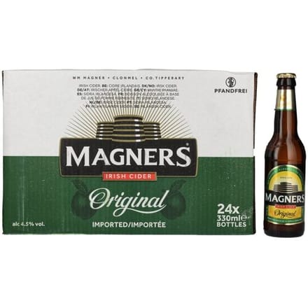 Magners Irish Cider ORIGINAL 4,5% Vol. 24x0,33l