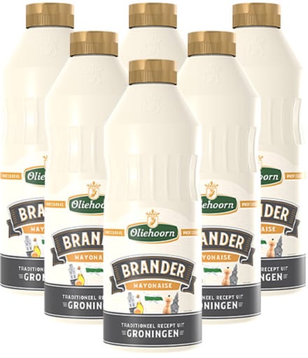 Oliehoorn - Brander Mayonaise - 6x 900ml