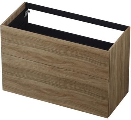 INK - Onderkast 2 Laden Push To Bestaande Uit: - 1000x450x650 Mm - Zuiver Eiken