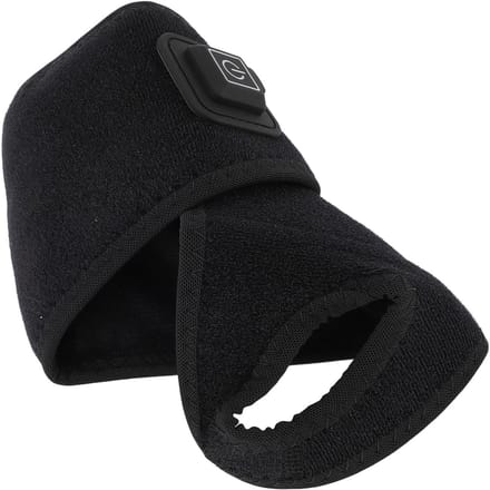 Verwarmde Polsbrace USB 3 Temperatuurregeling Klittenband Polsverwarmingspad Wrap voor Ellebogen Hand black