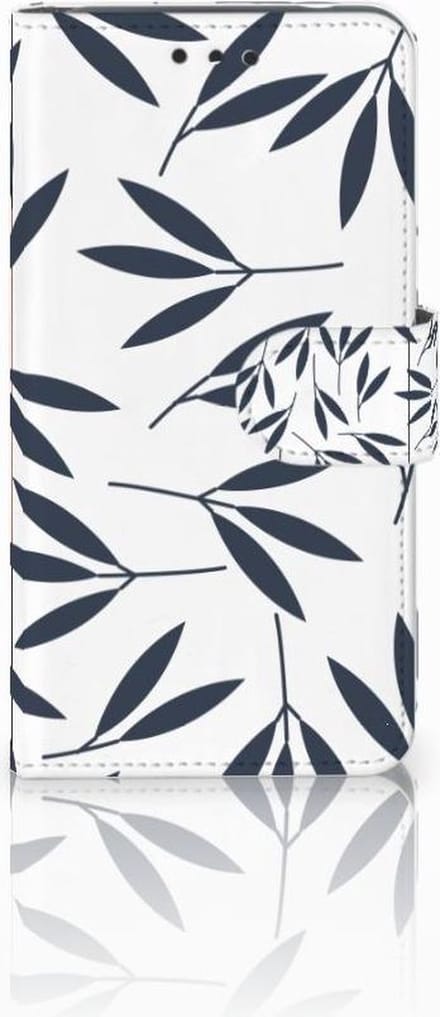 Nokia 2 Hoesje Leaves Blue
