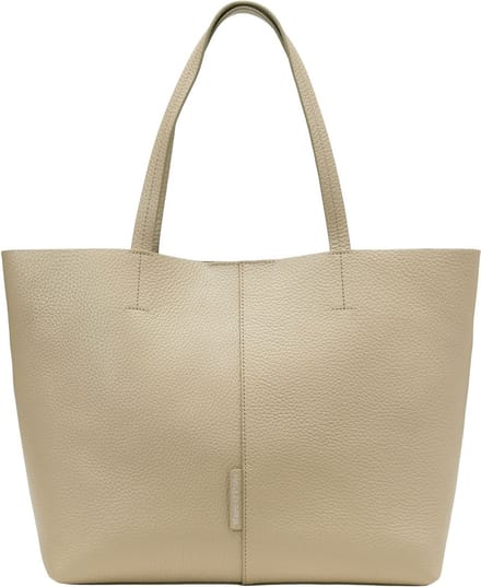 Marc O'Polo Leren Celia Shopper Jonesboro Cream Beige