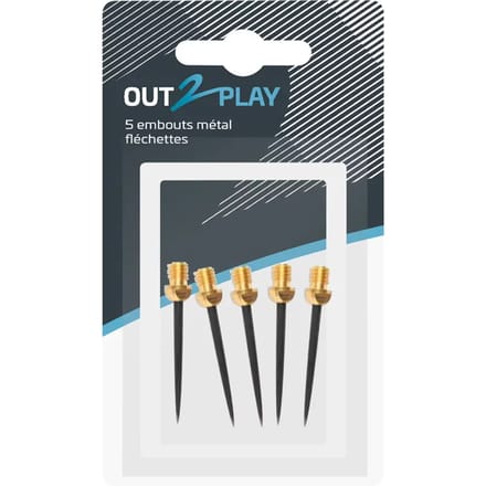 Metalen dartpunten Out2Play (x5)