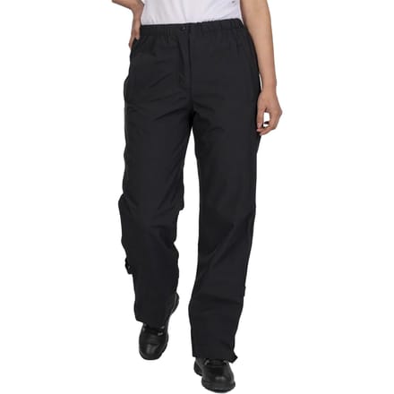 Island Green Dames/Dames Drop Hem Waterdichte Broek (Zwart)