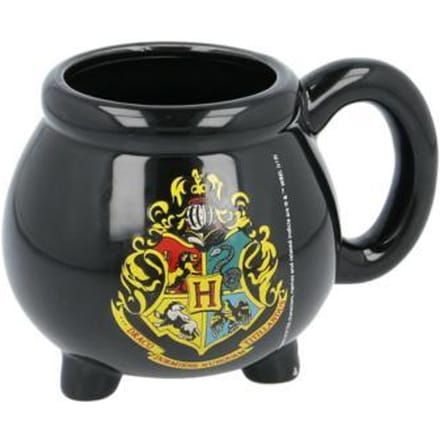 Storline Harry Potter Mok/beker 3D Hogwarts Zwart