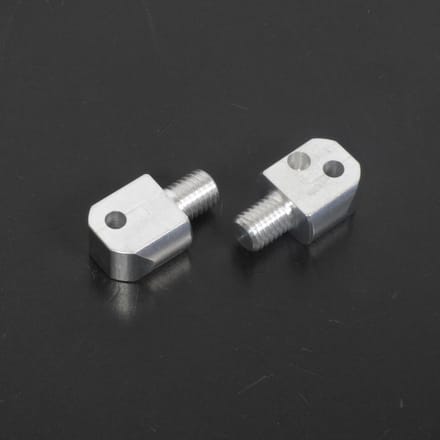 set achtervoetsteunadapters van BIHR voor Suzuki 1000 TL1000S, M12x1,75