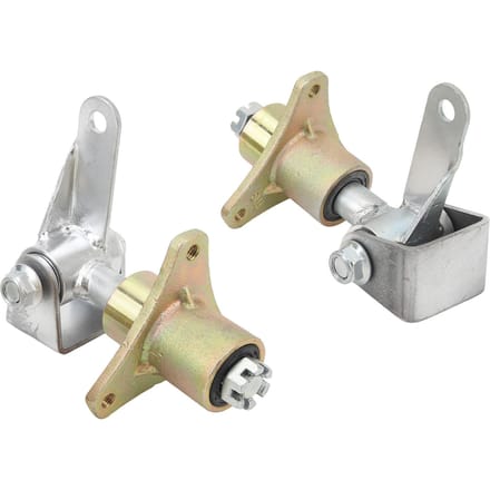 1 Paar 14mm 3 Bouten Voorwielnaven Stuurpen Staallegering Veilig Rijden voor Drift Trike ATV Quad beige