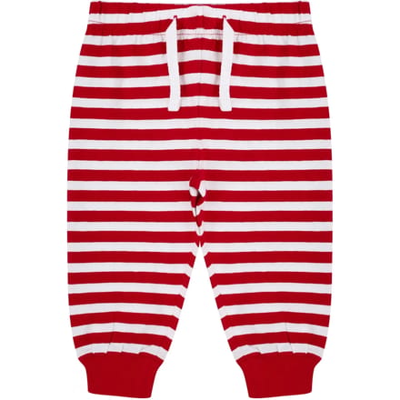 Pyjama's Baby 0/6M Larkwood Red / White 96% Katoen, 4% Elasthan