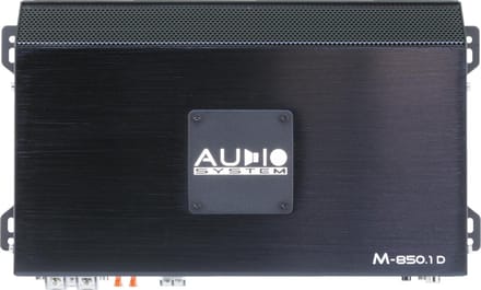 Audio System M-850.1D M-Serie 1 Kanaals Auto versterker / 850W RMS ( 2 ohm )/ incl Bassremote / Monoblok