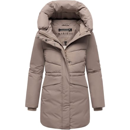 Marikoo dames winterjas Delilah met fleecevoering & verstelbare taille