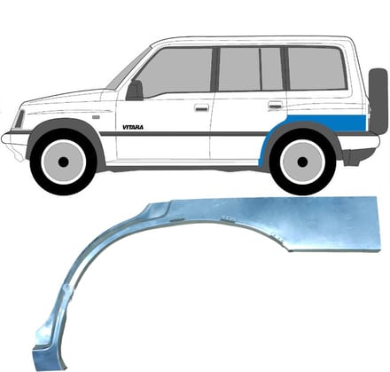 Reparatiepaneel achterspatbord voor Suzuki Vitara 1996-2003 / Links
