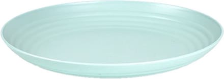PlasticForte Rond bord/camping bord - D25 cm - mintgroen - kunststof