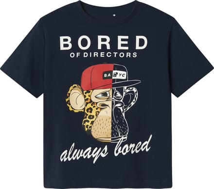 NAME IT - NKMSTUFF BOD SS NREG TOP BOX SKY - Jongens - T-shirts