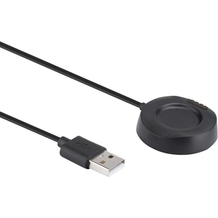Voor Amazfit Watch 2 Oplader USB Draagbare Oplaadkabel met Ronde Basis Dock voor AC1807 black