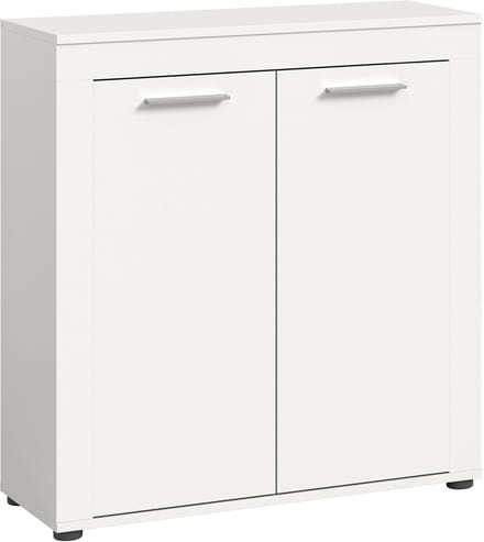 Jam dressoir 2 deuren, wit.