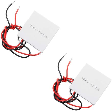 Set van 2 TE-Koelelementen 40x40MM 12V Thermische Koelplaat