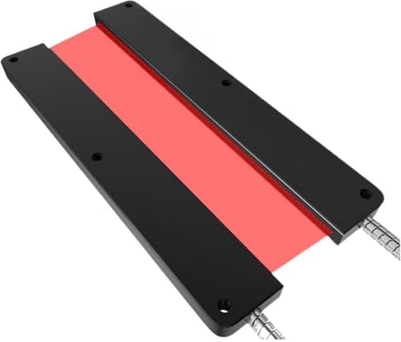 Glasvezelsensor - Optische sensor - Industriële automatisering - Rechthoekige zonedetectie - 11 x 11 x 11 cm - Grijs