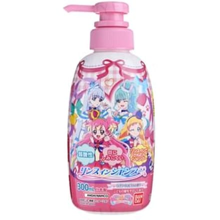 Bandai - Wandafuru Purikyua Rinse In Pump Shampoo 300ml