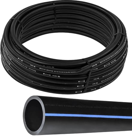 HDPE Irrigatieslang voor Moestuin en Tuin - Diverse Lengtes en Diameters