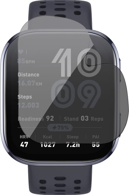 Privacy Screenprotector geschikt voor Amazfit Bip 6 - 1x FlexGuard Screen Protector
