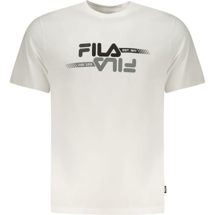Fila Bianco Katoenen Heren T-shirt