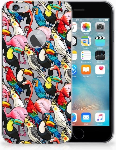 Apple iPhone 6 Plus | 6s Plus TPU Hoesje Birds